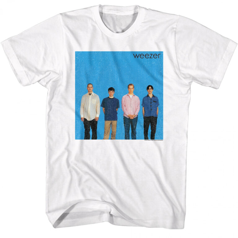 Weezer Debut Album Cover White T-Shirt