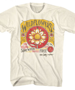 Tom Petty & the Heartbreakers Vintage Wildflowers T-Shirt