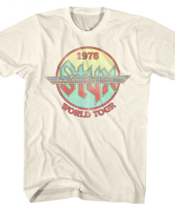 STYX 1978 Circle World Tour T-Shirt