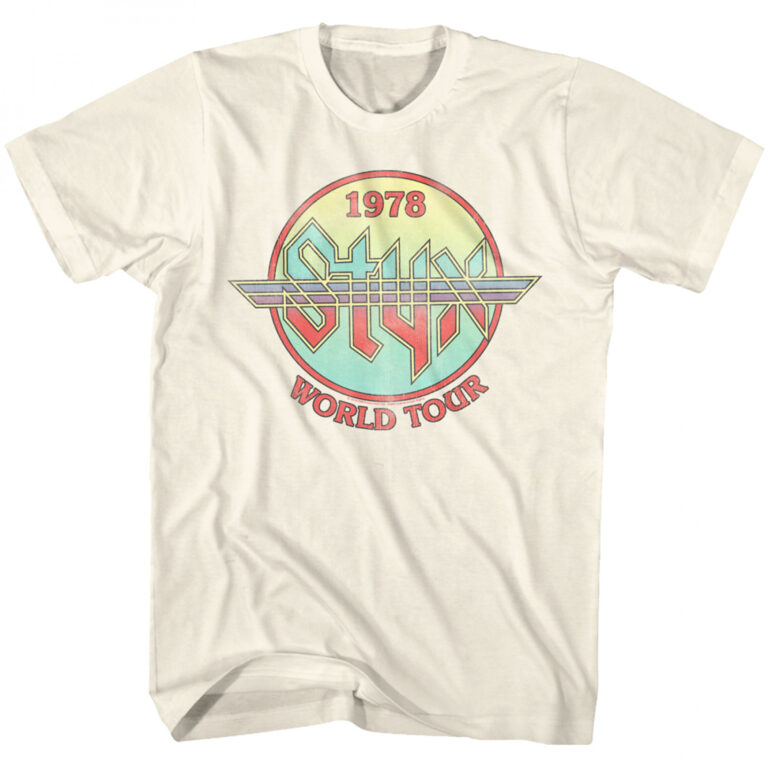 STYX 1978 Circle World Tour T-Shirt