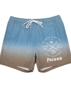 Pacifico Clara Beach Gradient Ombre Board Shorts
