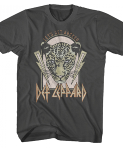 Def Leppard Let's Get Rocked Retro T-Shirt