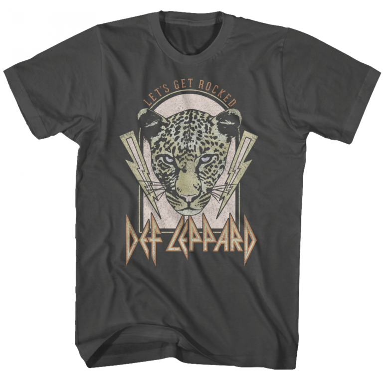 Def Leppard Let’s Get Rocked Retro T-Shirt