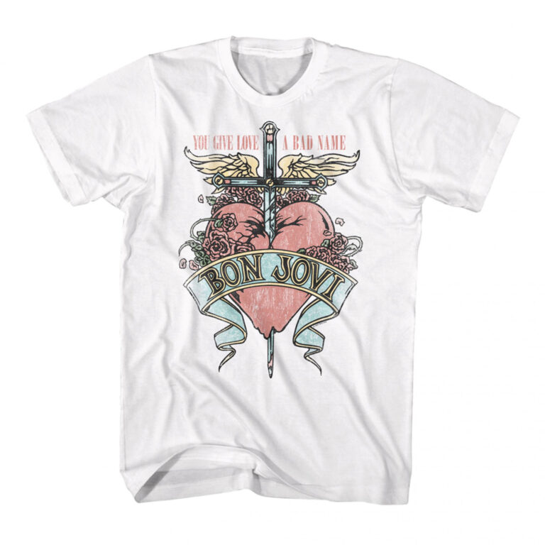 Bon Jovi You Give Love a Bad Name T-Shirt