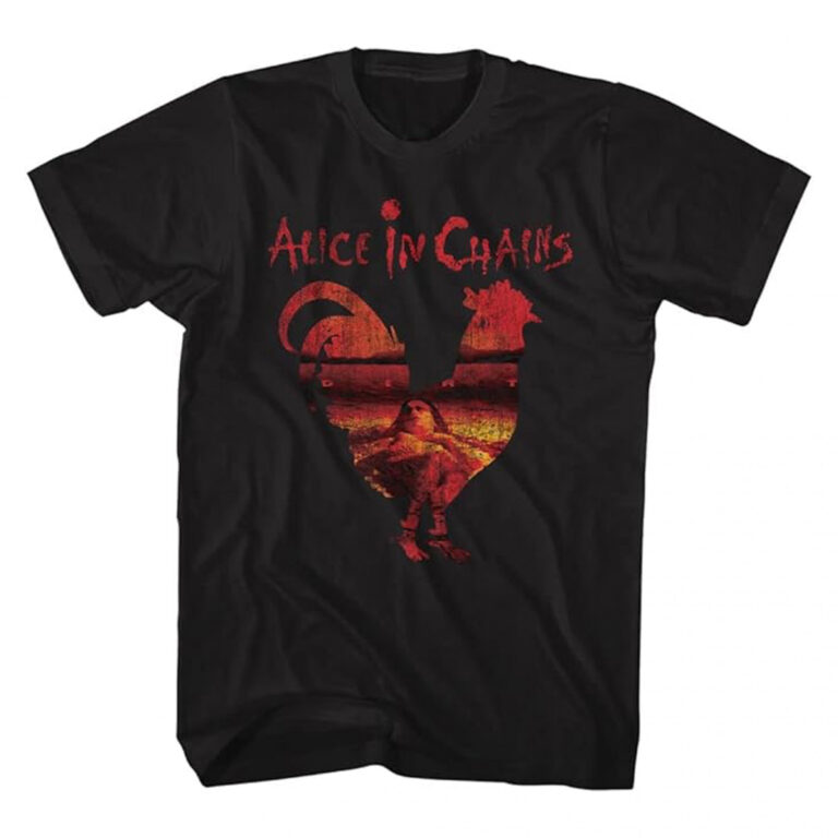 Alice In Chains Dirt Album Rooster T-Shirt