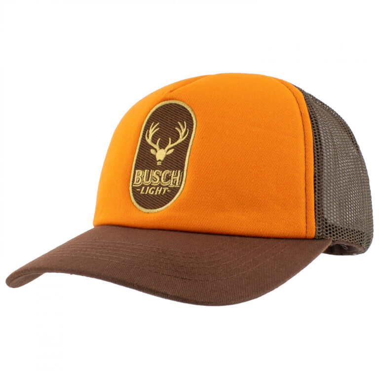 Busch Light Embroidered Buck Logo Hunting Hat