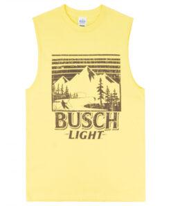 Busch Light Fishing Landscape Sleeveless Muscle Tank