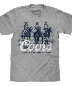 Coors Golden Colorado Three Cowboys T-Shirt