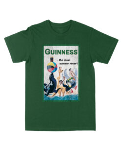 Guinness - The Ideal Summer Resort Gilroy Advert Premium T-Shirt
