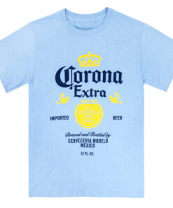 Corona Extra Classic Logo Powder Blue Colorway T-Shirt