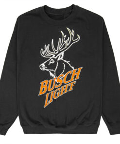 Busch Light Hunting Deer Outline Crewneck Sweatshirt