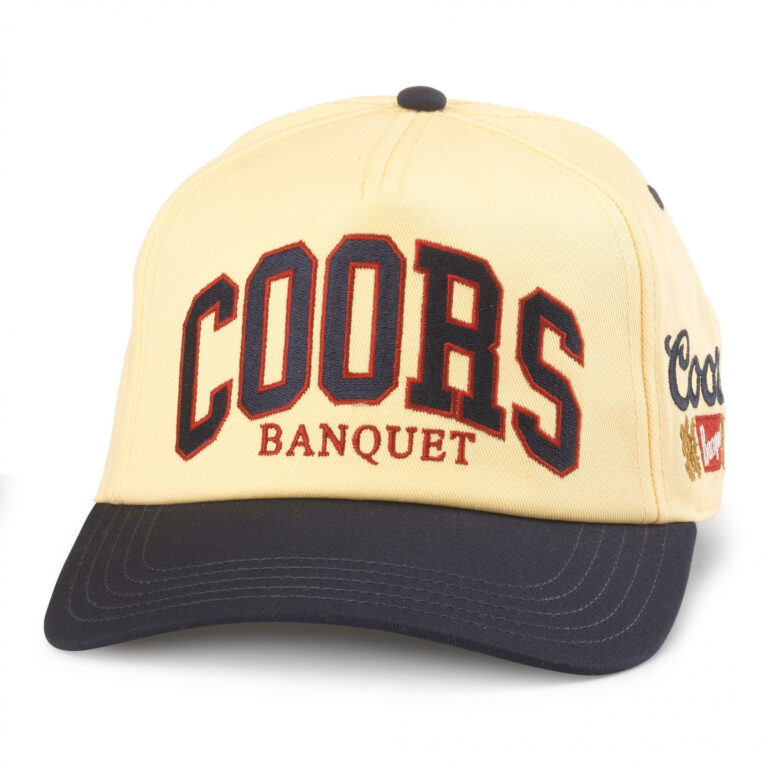 Coors Banquet Lemon Ice & Navy Varsity Roscoe Adjustable Hat