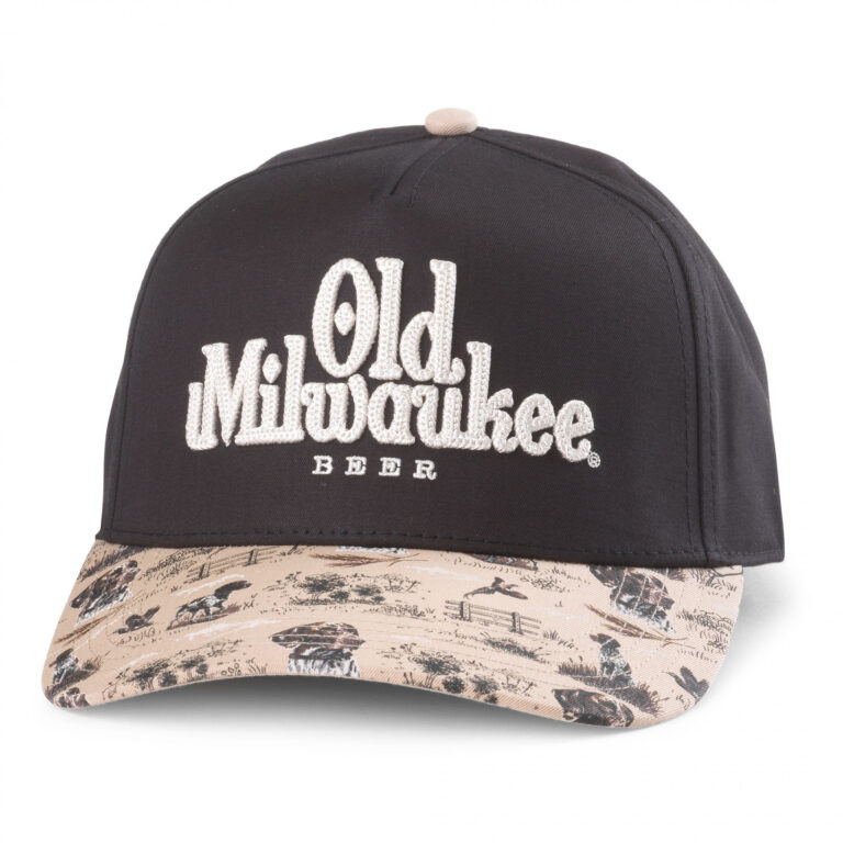 Old Milwaukee Beer Buckhorn Adjustable Hat