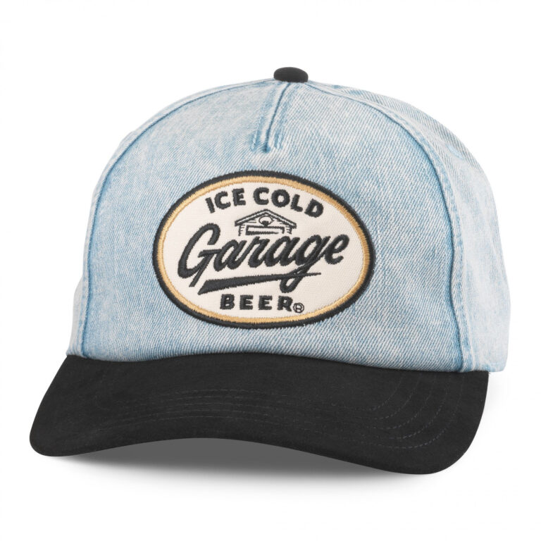 Garage Beer Ice Cold Denim Fulton Adjustable Hat