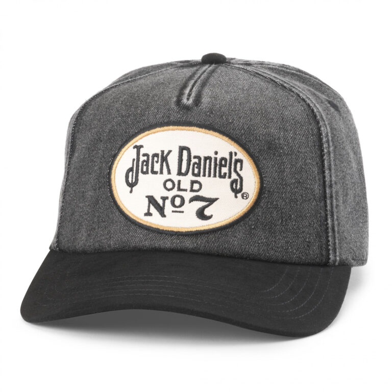 Jack Daniels Old No 7 Denim Fulton Adjustable Hat