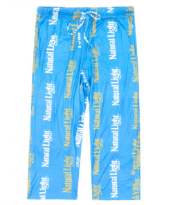 Natural Light Multi-Colored Logo All Over Print Lounge Pants
