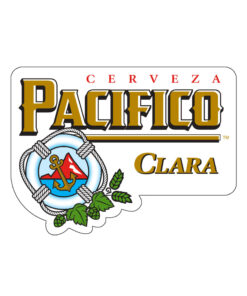Pacifico Logo Die Cut Sticker