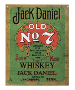 Jack Daniel Sour Mash Tin Sign