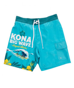 Kona Big Wave Label Art Board Shorts