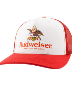 Budweiser King Of Beers Bald Eagle Logo Adjustable Snapback Hat