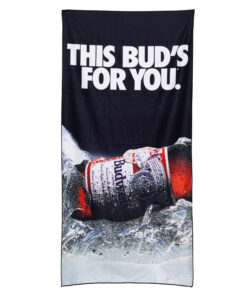 Budweiser This Bud's For You Beach Towel