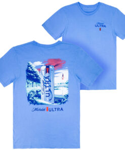 Michelob Ultra First Round Golf Course Front and Back Print T-Shirt