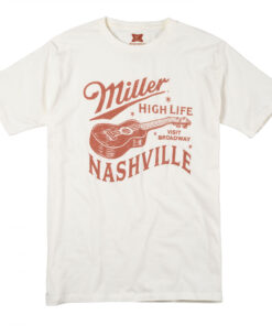 Miller High Life Nashville Red Guitar T-Shirt