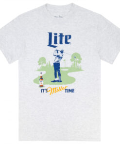 Miller Lite - It's Miller Time Golf Swing T-Shirt