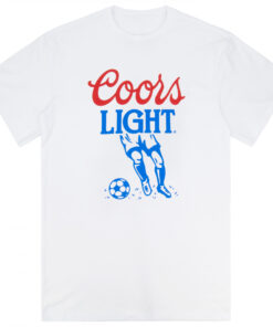 Coors Light Soccer Off White colorway T-Shirt