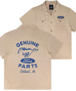 Ford Button Down Pocket Woven Shirt by Junk Food
