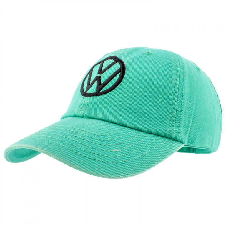 Volkswagen Logo Green Colorway Adjustable Hat