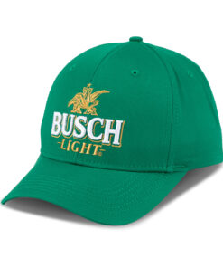 Busch Light 3D Embroidered Logo Green Snapback Hat