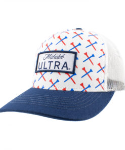 Michelob Ultra Golf Tee Print Snapback Hat
