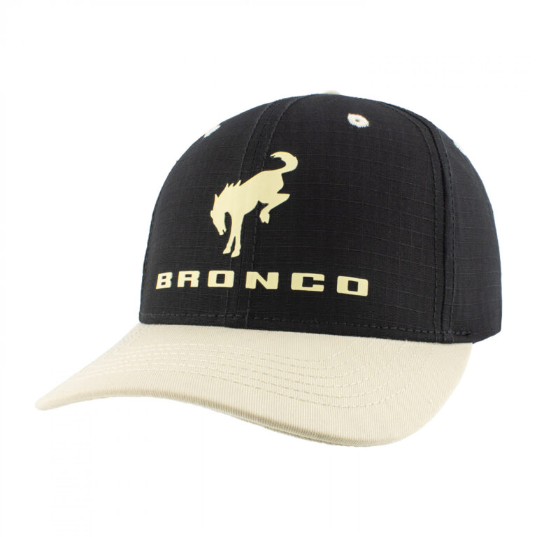 Ford Bronco Logo Print Snapback Hat