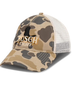 Busch Light Logo Waterfowl Camo Snapback Hat