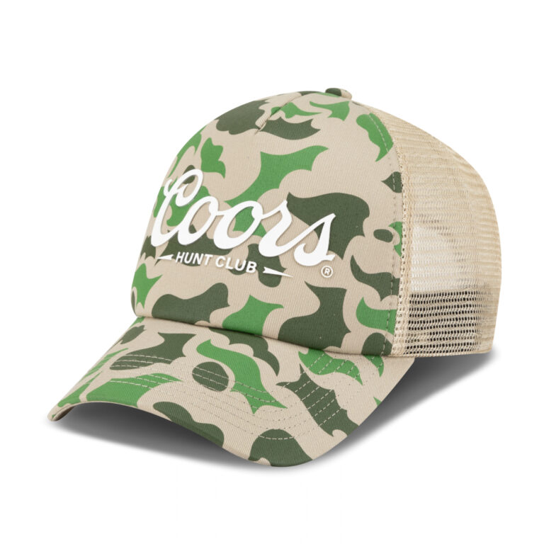 Coors Hunt Club Camo Trucker Hat