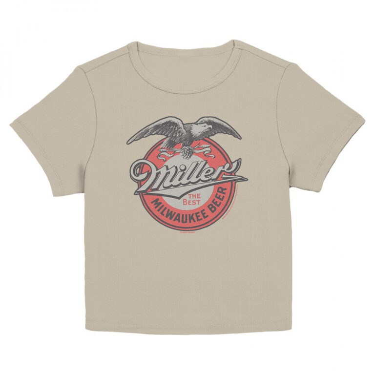 Miller – The Best Milwaukee Beer Women’s Cropped T-Shirt