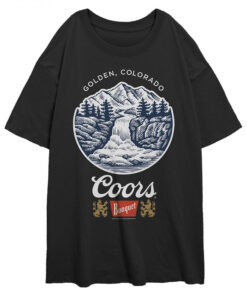 Coors Golden Colorado Outdoors Women's Cropped T-Shirt