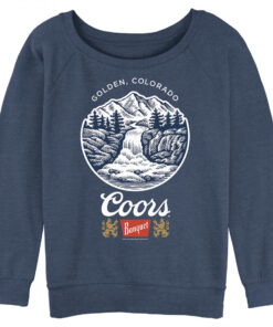Coors Golden Colorado Outdoors Women's Scoop Neck Sweatshirt