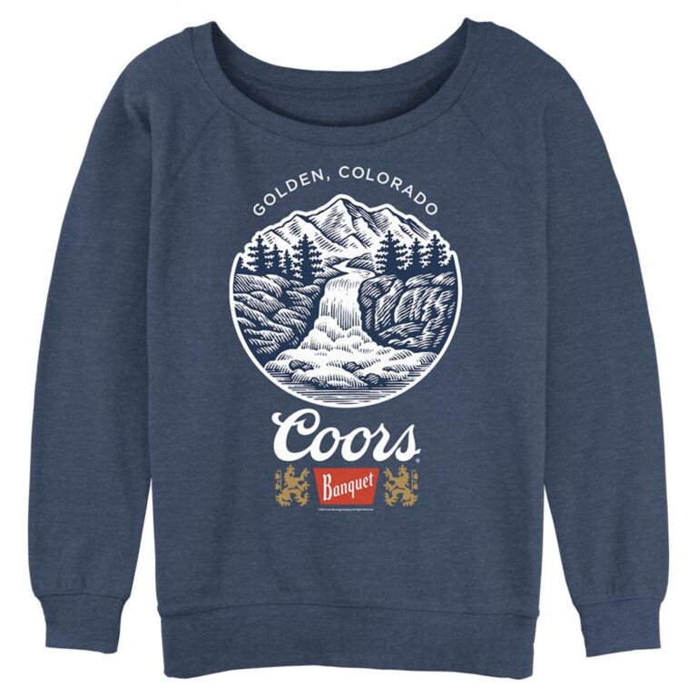 Coors Golden Colorado Outdoors Women’s Scoop Neck Sweatshirt