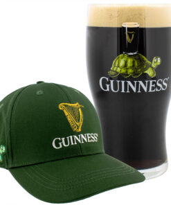 Guinness Gilroy Tortoise Hat and Pint Glass Bundle
