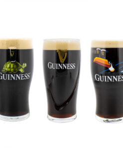 Guinness Gilroy Collection 3-Pack Pint Glass Bundle