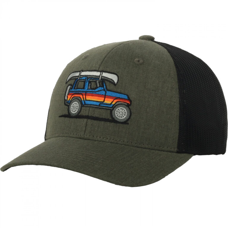 Jeep Embroidered Canoeing Adjustable hat