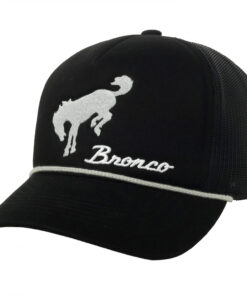 Ford Bronco Logo Black Colorway Adjustable Rope Hat