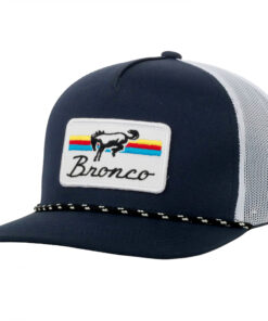 Ford Bronco Vintage Logo Patch Adjustable Rope Hat