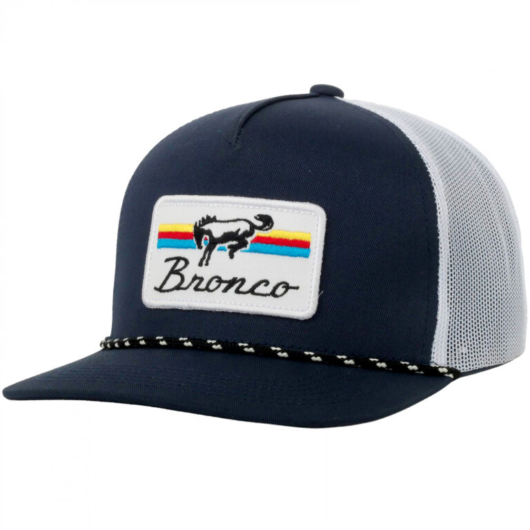Ford Bronco Vintage Logo Patch Adjustable Rope Hat