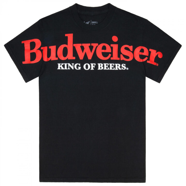 Budweiser King of Beers Logo Spread Arm T-Shirt