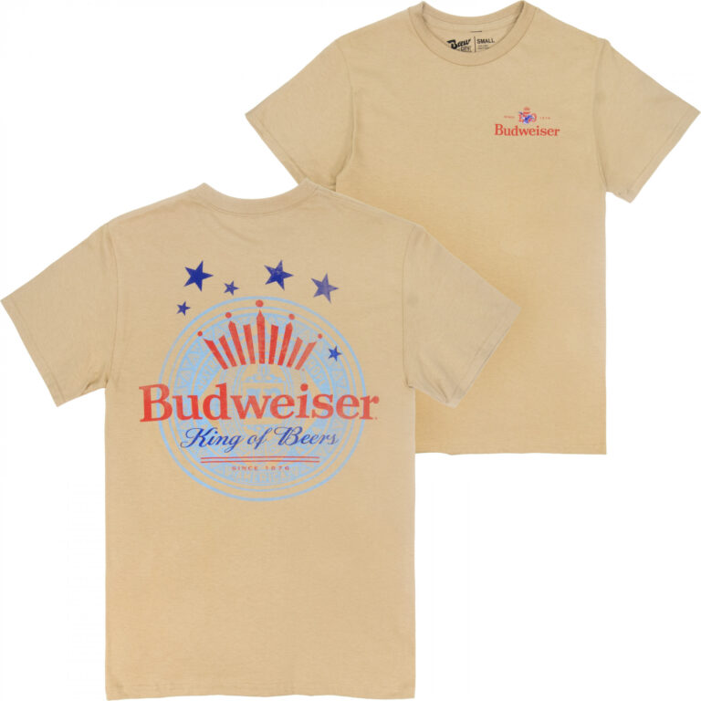 Budweiser 150 King of Beers Front & Back Print T-Shirt