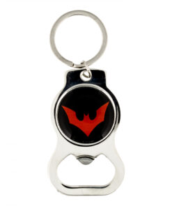 Batman Beyond Logo Bottle Opener Keychain