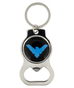 Nightwing Logo Bottle Opener Keychain